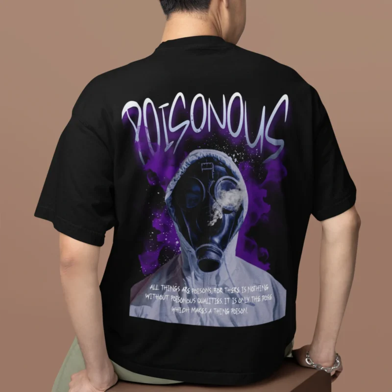 poisonous oversized t-shirt